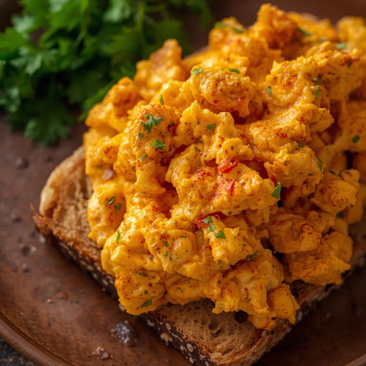 Œufs brouillés cajun