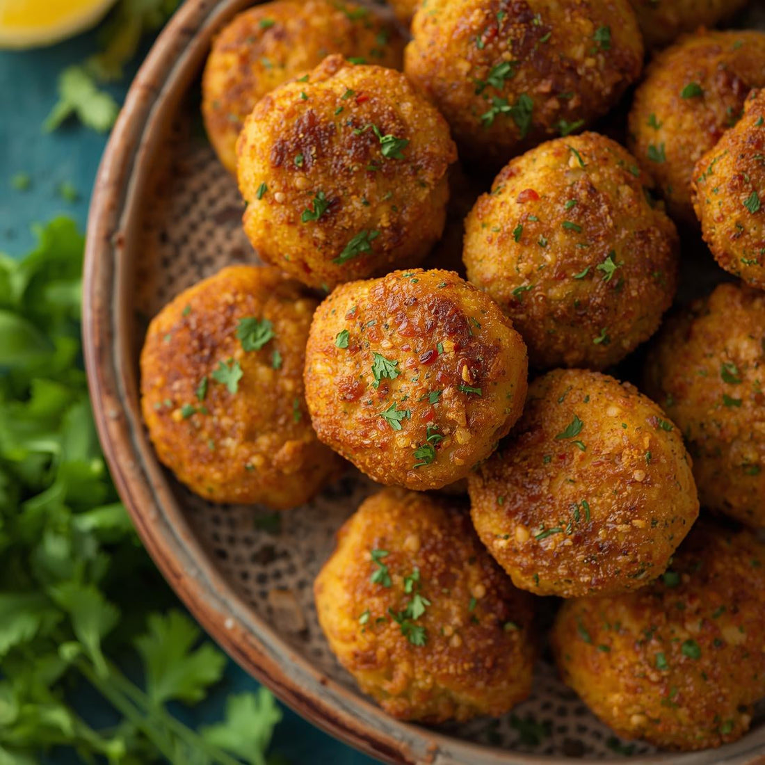 Revithokeftedes - Boulettes de pois chiches à la grecque