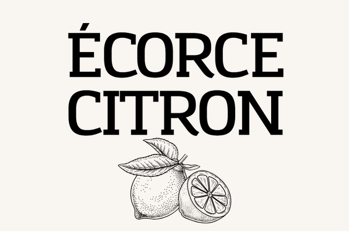 Écorce citron