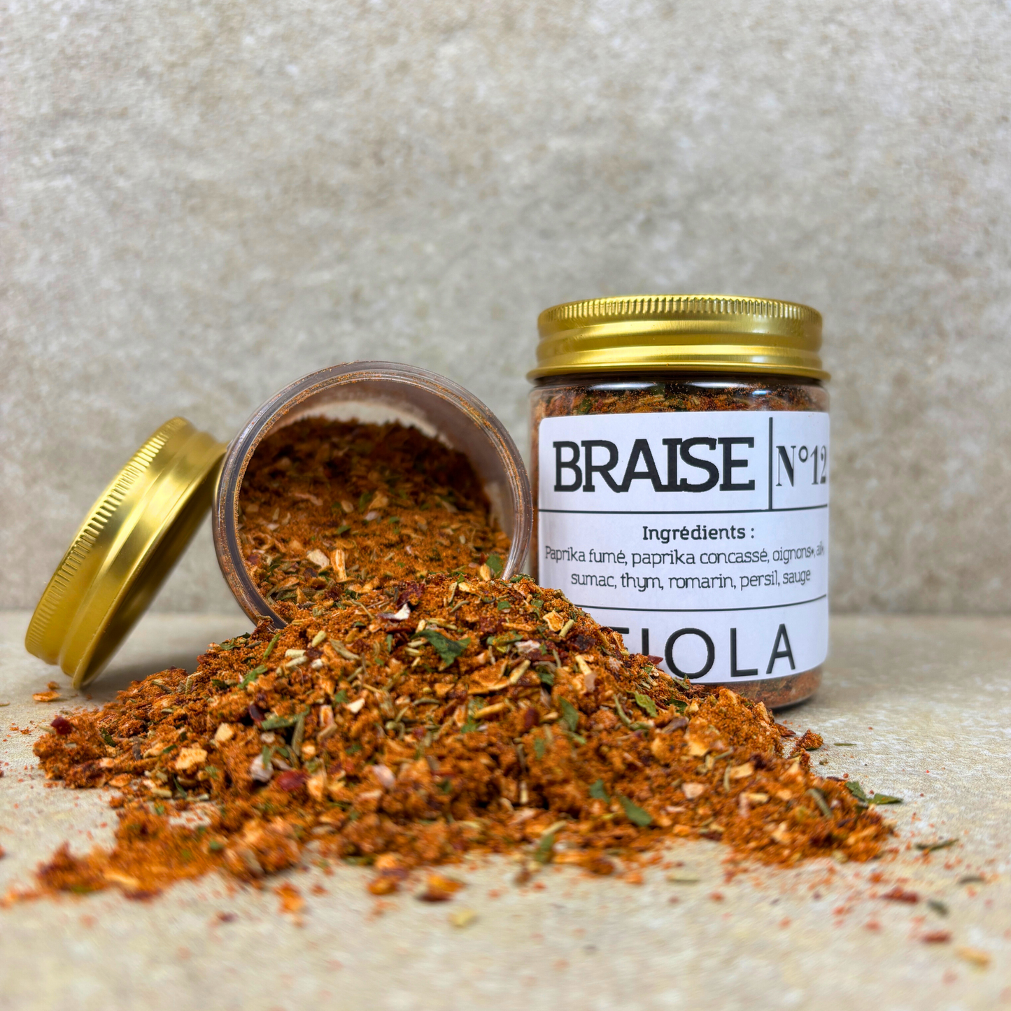 Mélange d’épices BBQ au paprika fumé pour grillades – N°12 | Fiola