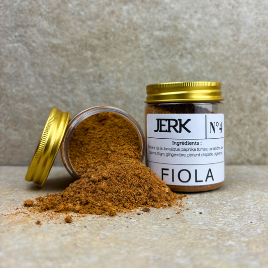 Mélange d’épices Jerk jamaïcain pour rub BBQ et grillades – N°4 | Fiola